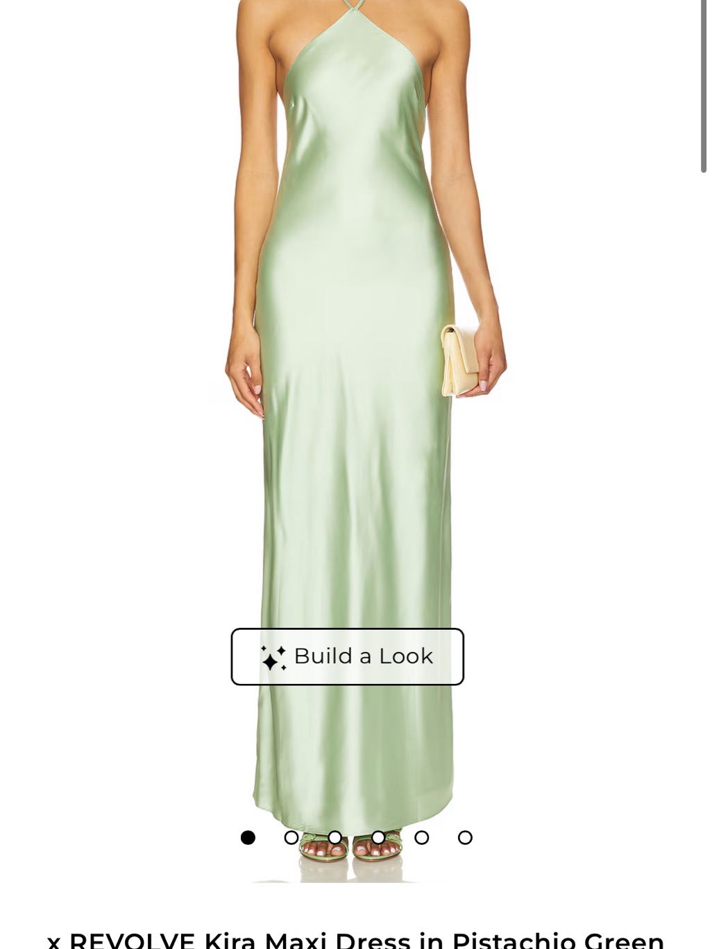 Revolve Kira Maxi Dress In Pistachio